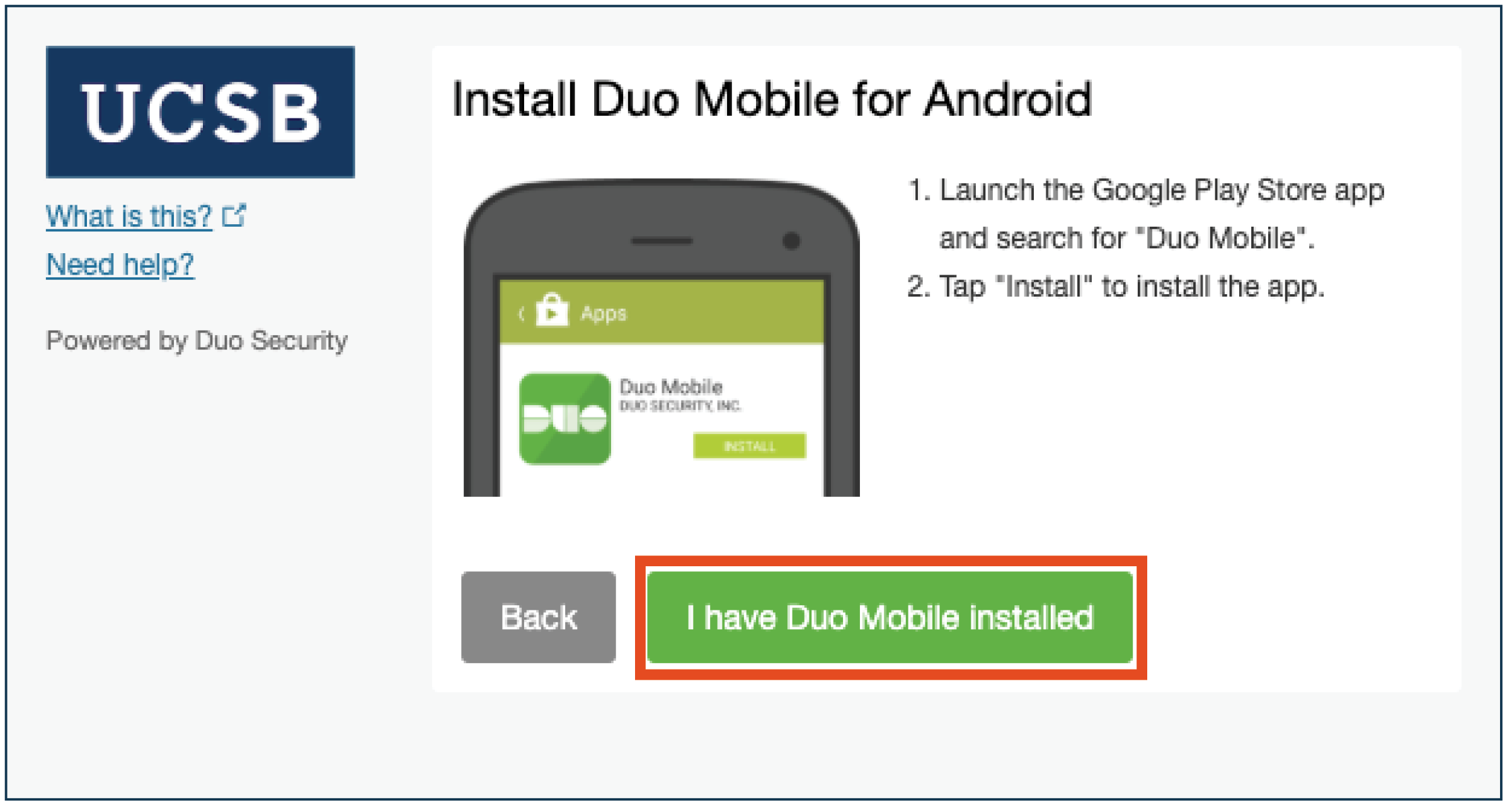 install duo mobile